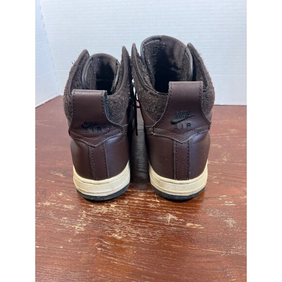 Nike Air Brown/Black High-Top Duck Boots US 9.5 - Picture 4 of 6